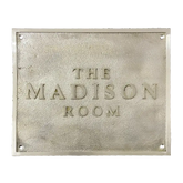 Brass Room Signs | Custom Engraved Plaques